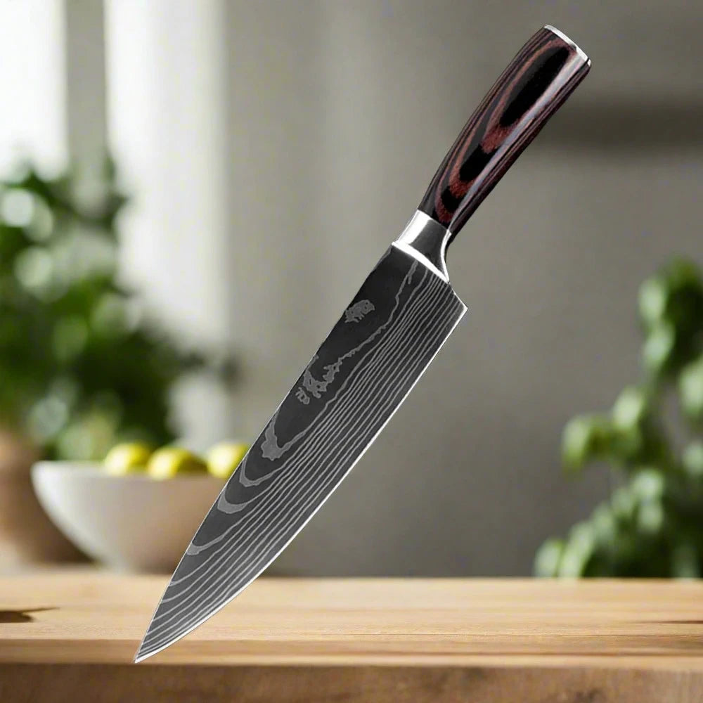 XITUO High Carbon Stainless Steel Chef Knives Set