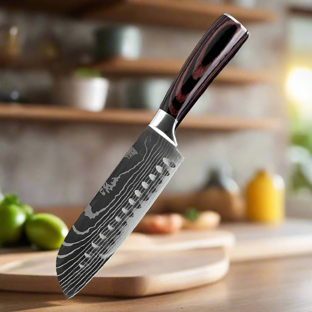 XITUO High Carbon Stainless Steel Chef Knives Set